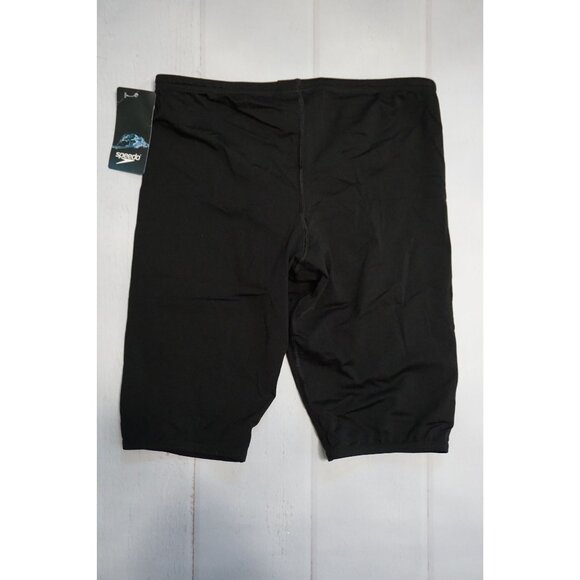 Speedo Mens Black Endurance+ Jammer Shorts - Size 30 NWT - Picture 2 of 8
